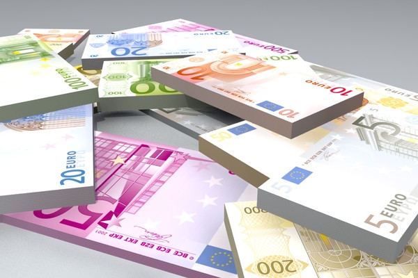 3d model euro bills - Euro bills collection by tanase laurentiu